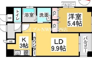 クレストシティ中井町の物件間取画像